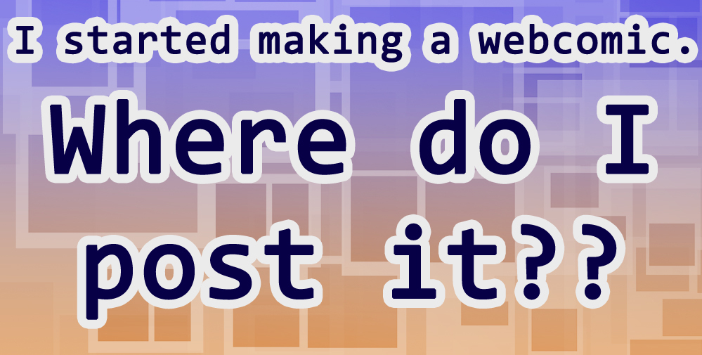 Where to Post Webcomics Image